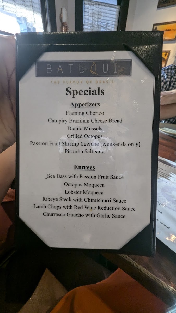 Menu Batuqui Brazilian Restaurant-7